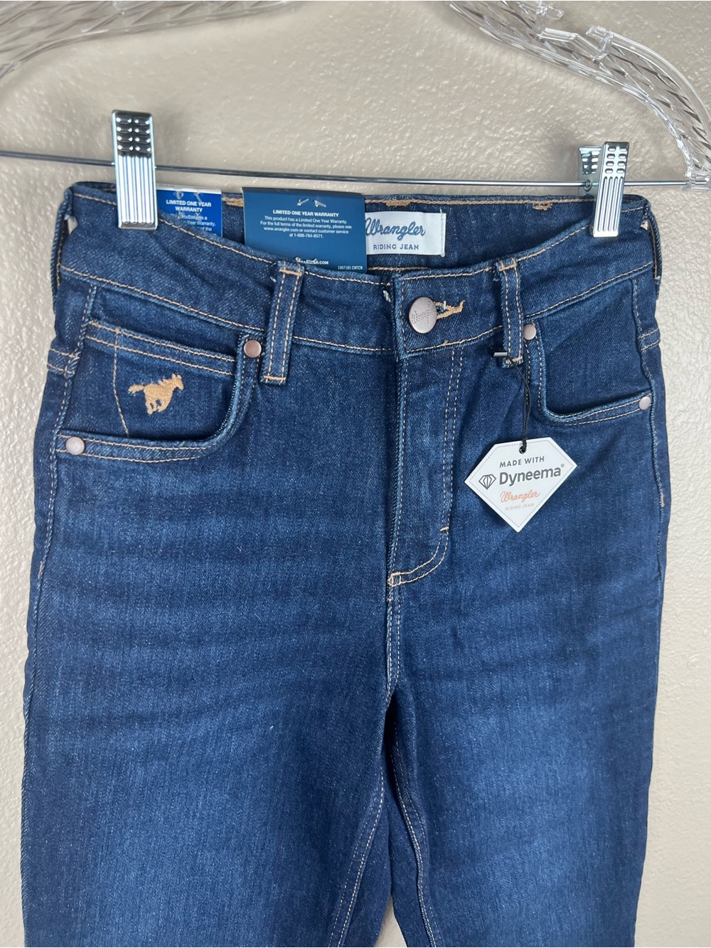 NWT Wrangler Riding Jean Rodeo Bootcut High Rise 24x34 - Picture 2 of 6